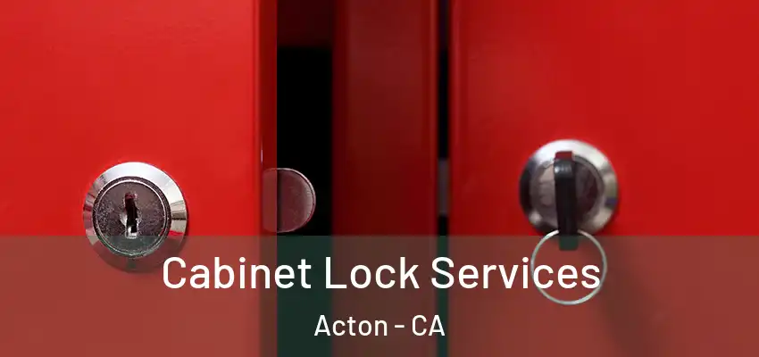  Cabinet Lock Services Acton - CA