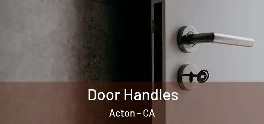 Door Handles Acton - CA