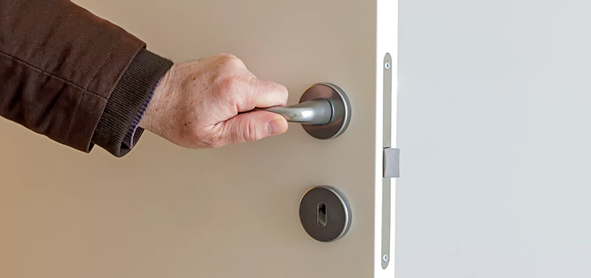 Restroom Locks Privacy Bolt Installation in Acton, California
