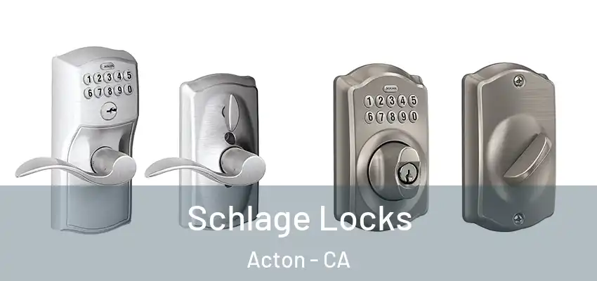  Schlage Locks Acton - CA